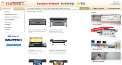 Desktop Screenshot of digitaldruckpartner.de